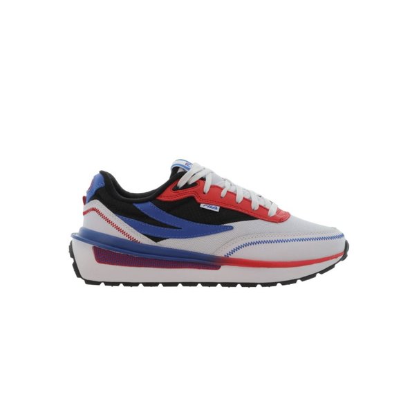 Fila Reno Celebrations Low Mens Casual Shoes White Red 1RM02198-117 NEW Multi Sz - Picture 2 of 10